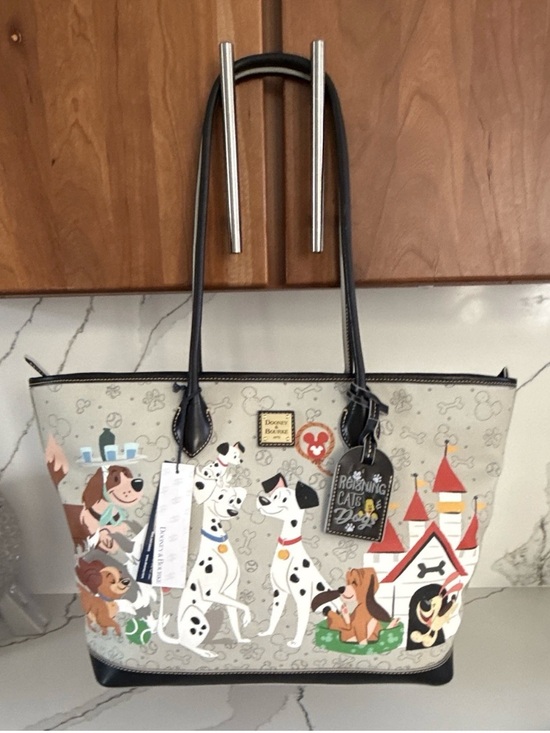 Dooney & Bourke Handbags - Dooney & Bourke Disney Dogs Shopper Tote